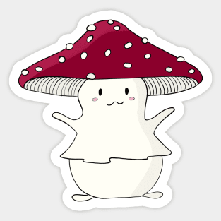 Happy little mushroom Sticker